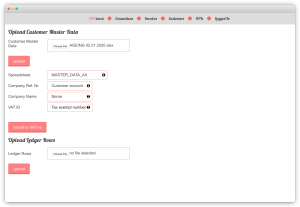 upload data to VATiva